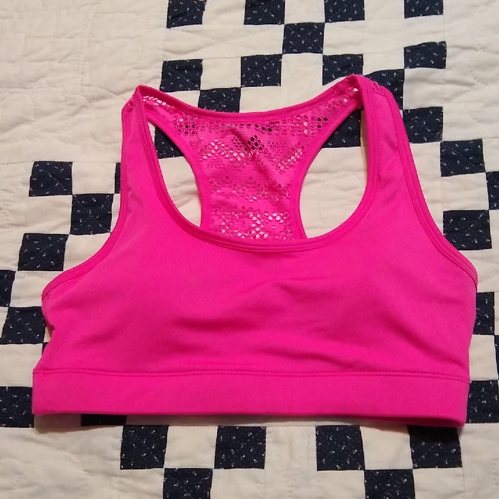 ZYIA Vibrant Pink Racerback Sports Bra